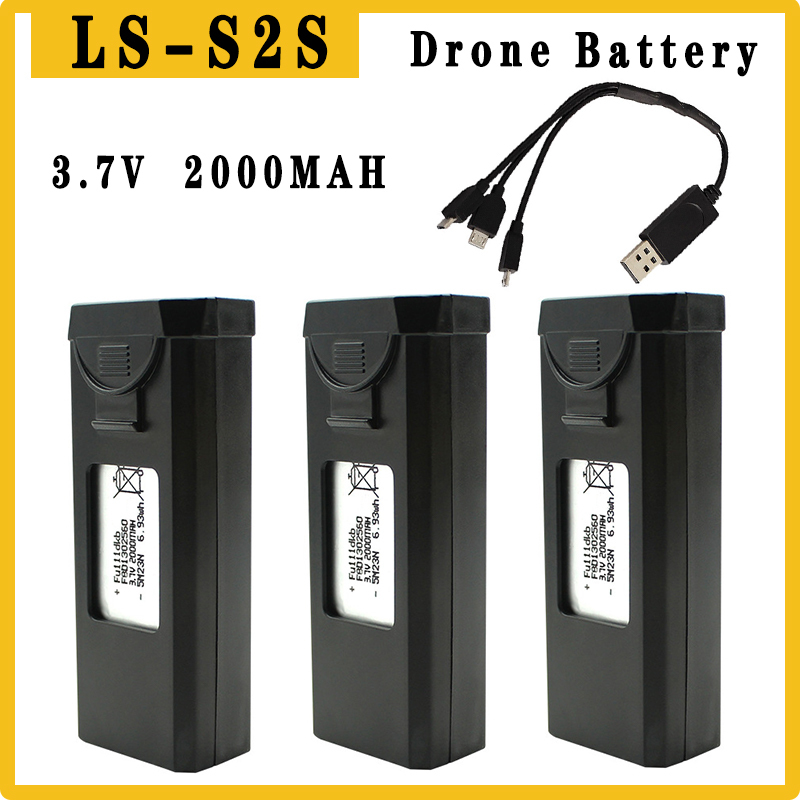 Eachine Drone E58 - Bateria original para drones s2s, 3.7v,