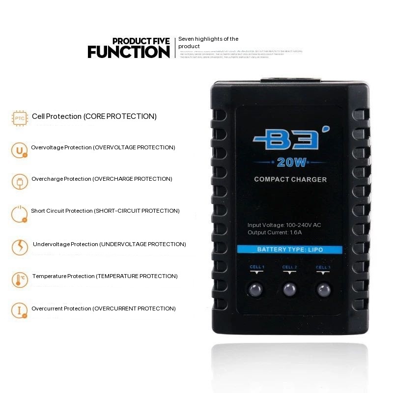 Carregador Balanceador Simples - Drone Battery 3S avaliação e preço