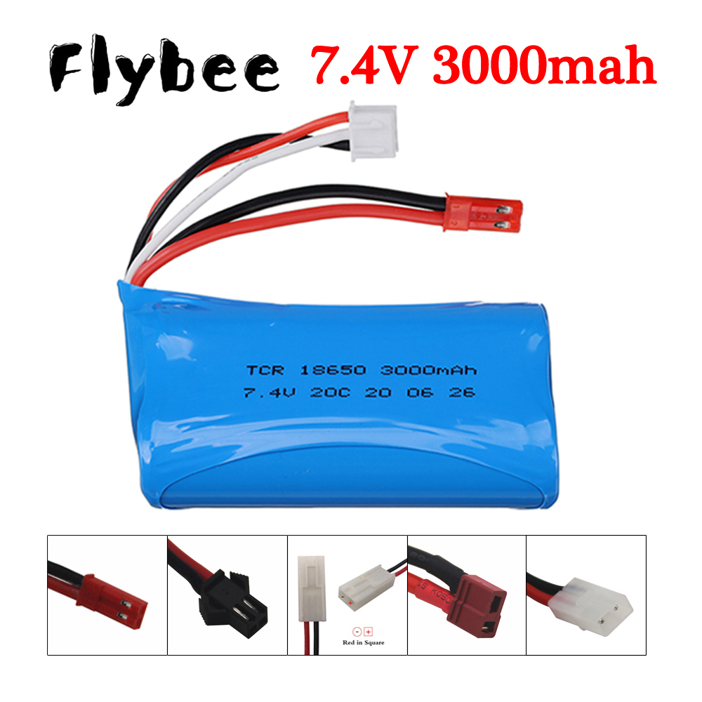 Batery do li-íon de 7.4 v 3000 - Drone Battery Lipo avaliação e preço