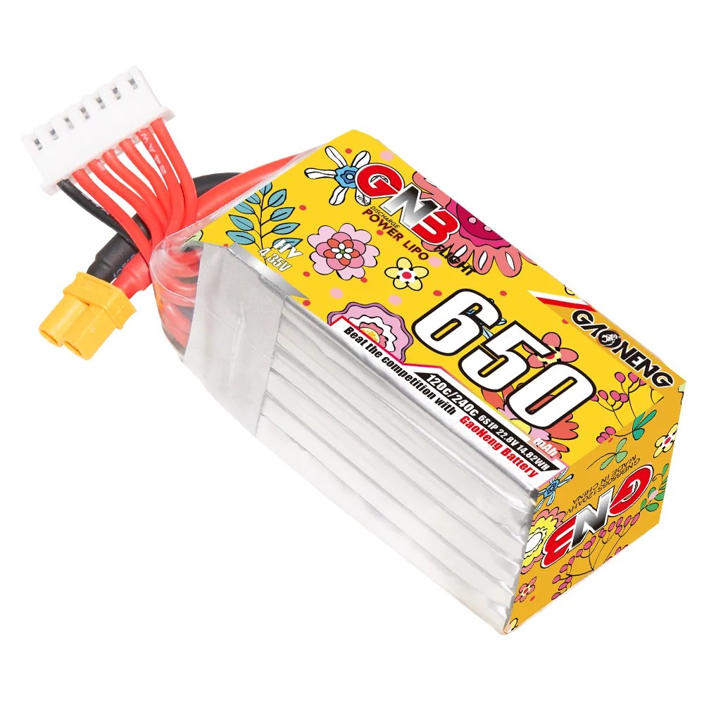 Bateria LiPo GAONENG 6S 650mAh - Drone Battery Li-Ion avaliação e preço
