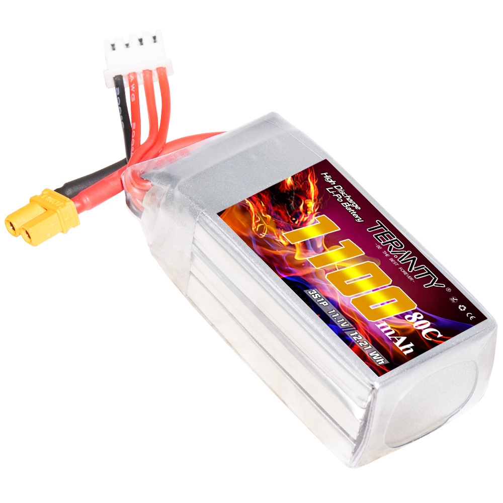 Bateria LiPo TERANTY 3S 11.1V  - Drone Battery Li-Ion avaliação e preço