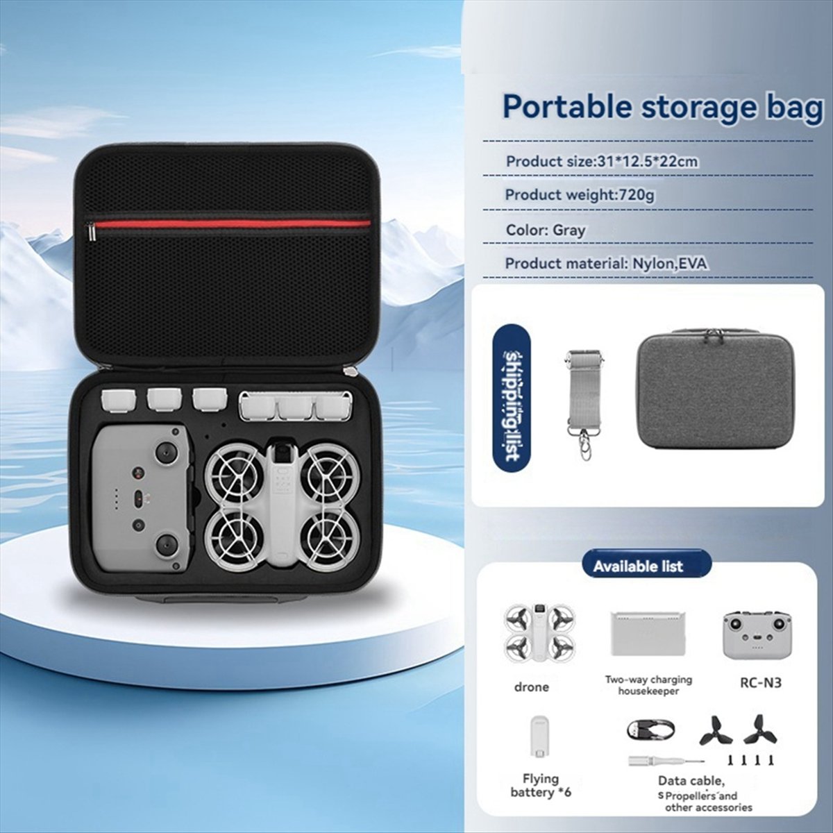 Bolsa de Transporte A43M para  - Drone Battery Bag avaliação e preço