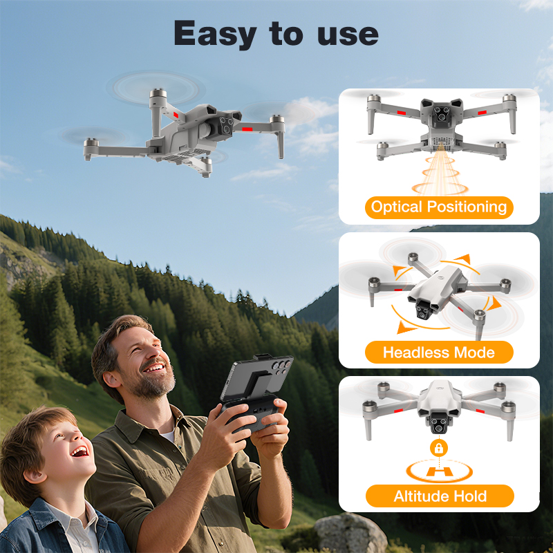 NOVO Drone L017 Pro Brushless  - Drone Battery Box avaliação e preço